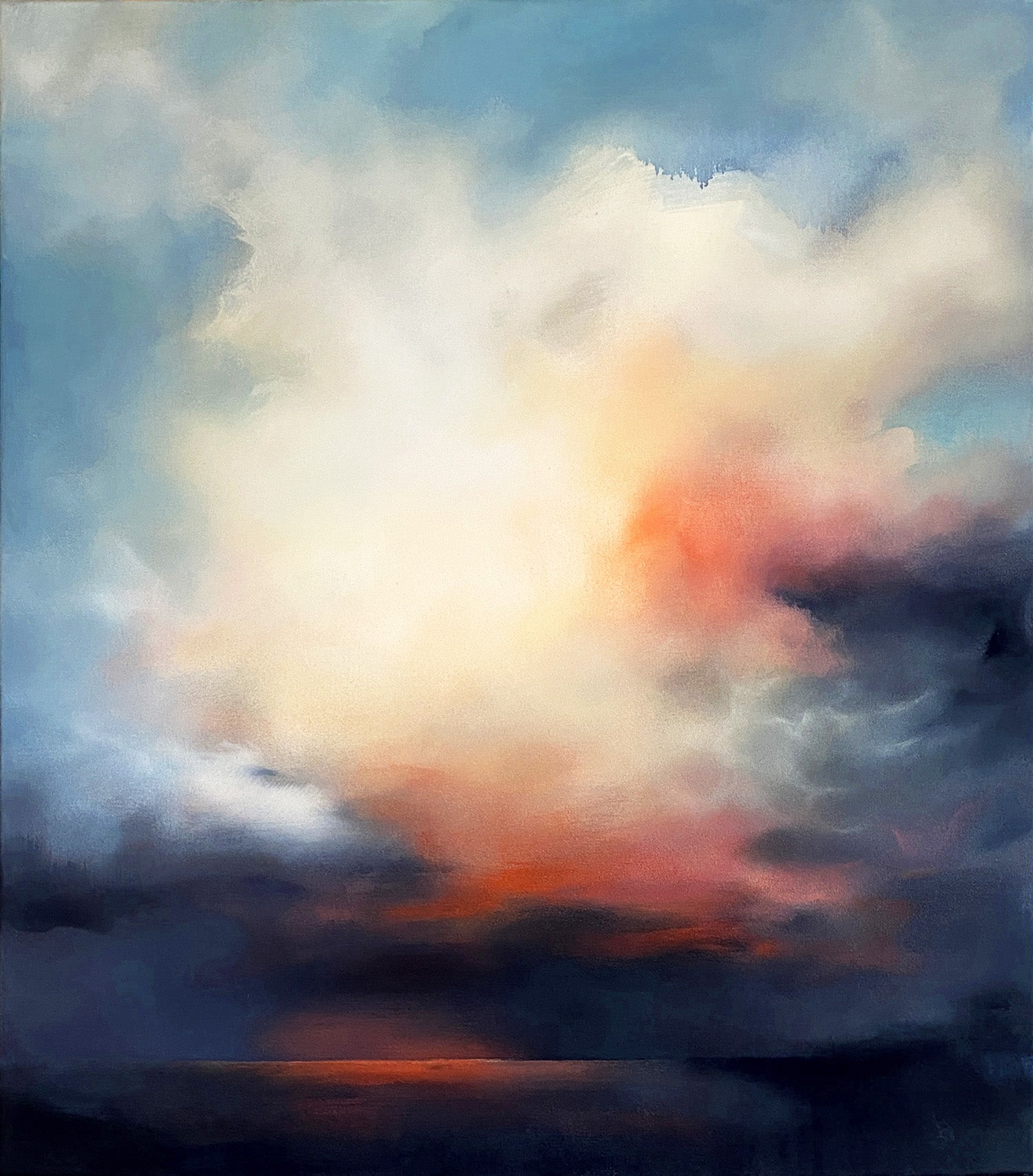 It Floated Away From Her Like Smoke, 66cm x 58cm - ✨AVAIL THROUGH ASPIRE GALLERY✨