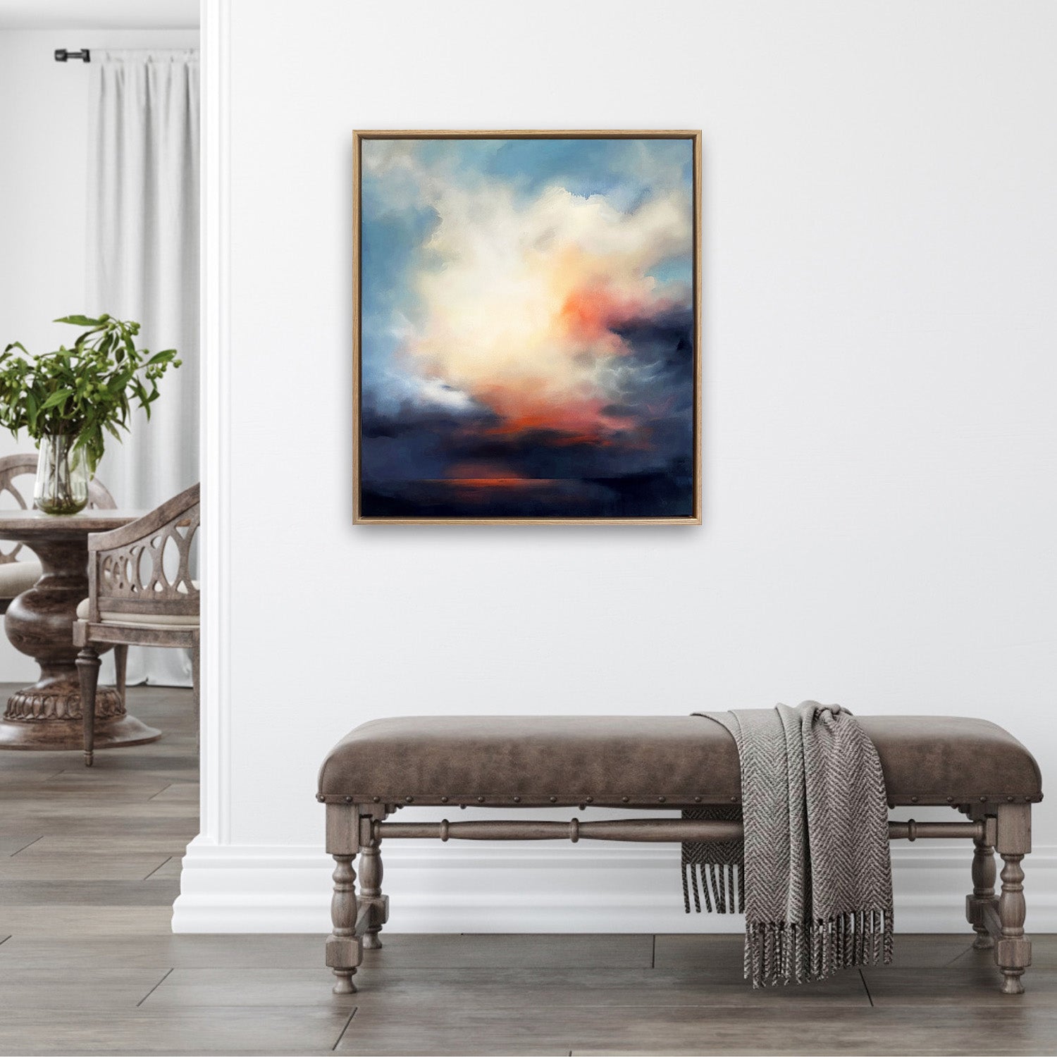 It Floated Away From Her Like Smoke, 66cm x 58cm - ✨AVAIL THROUGH ASPIRE GALLERY✨