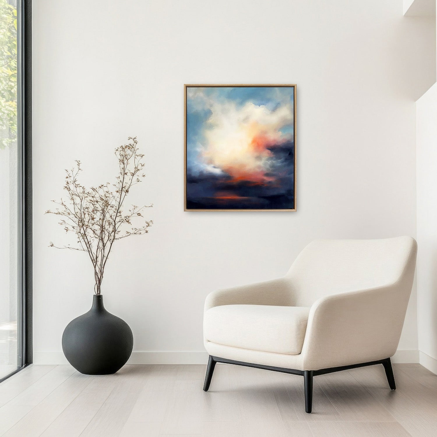 It Floated Away From Her Like Smoke, 66cm x 58cm - ✨AVAIL THROUGH ASPIRE GALLERY✨