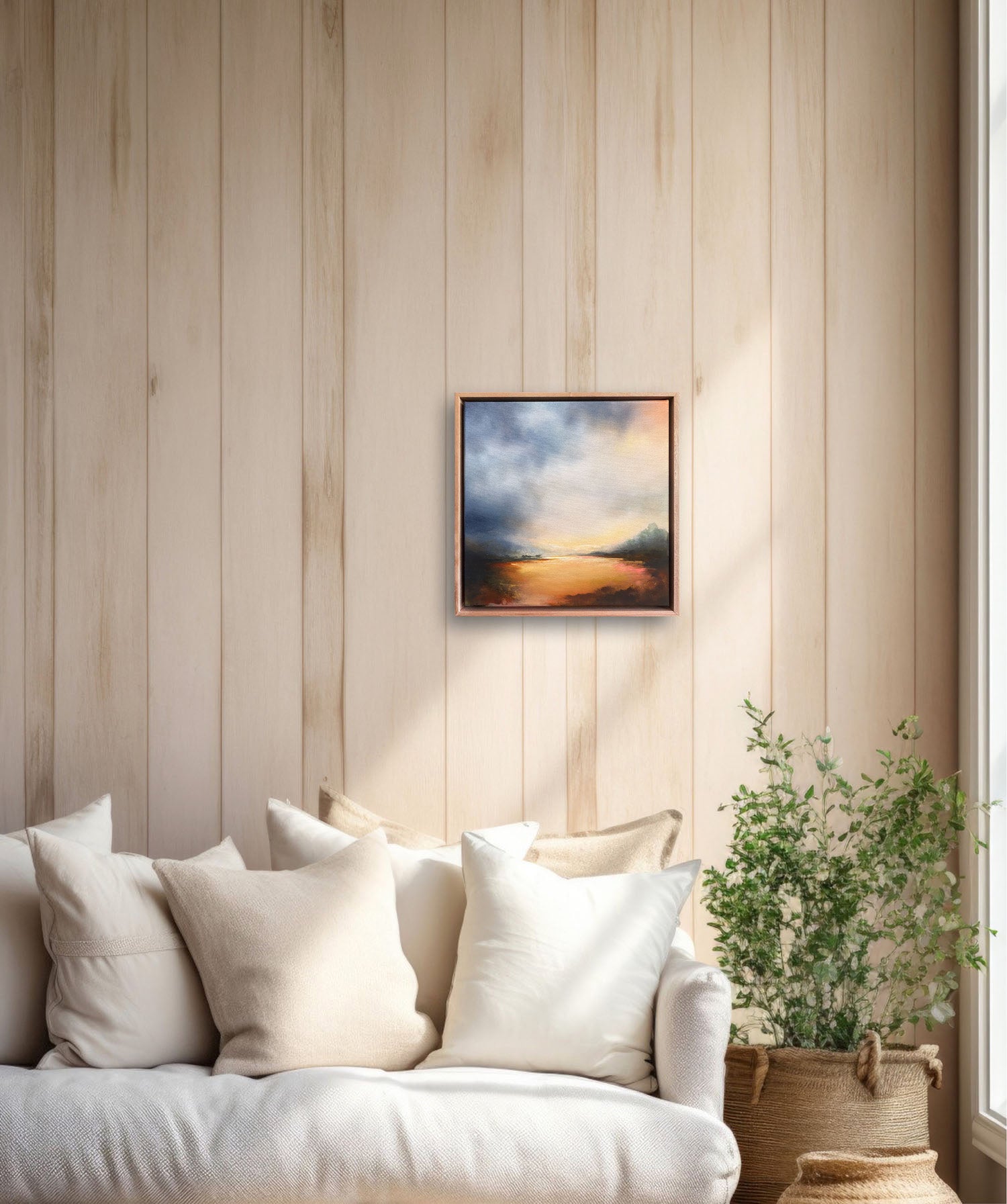 The Valley Knows Autumn Before We Do, 30cm x 30cm