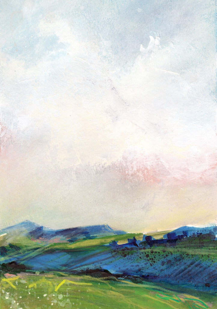 Art print - Blue Valley