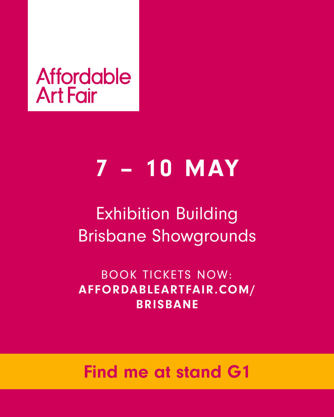THE AFFORDABLE ART FAIR, BRISBANE