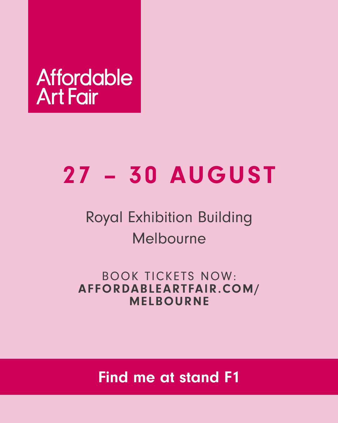 THE AFFORDABLE ART FAIR, MELBOURNE