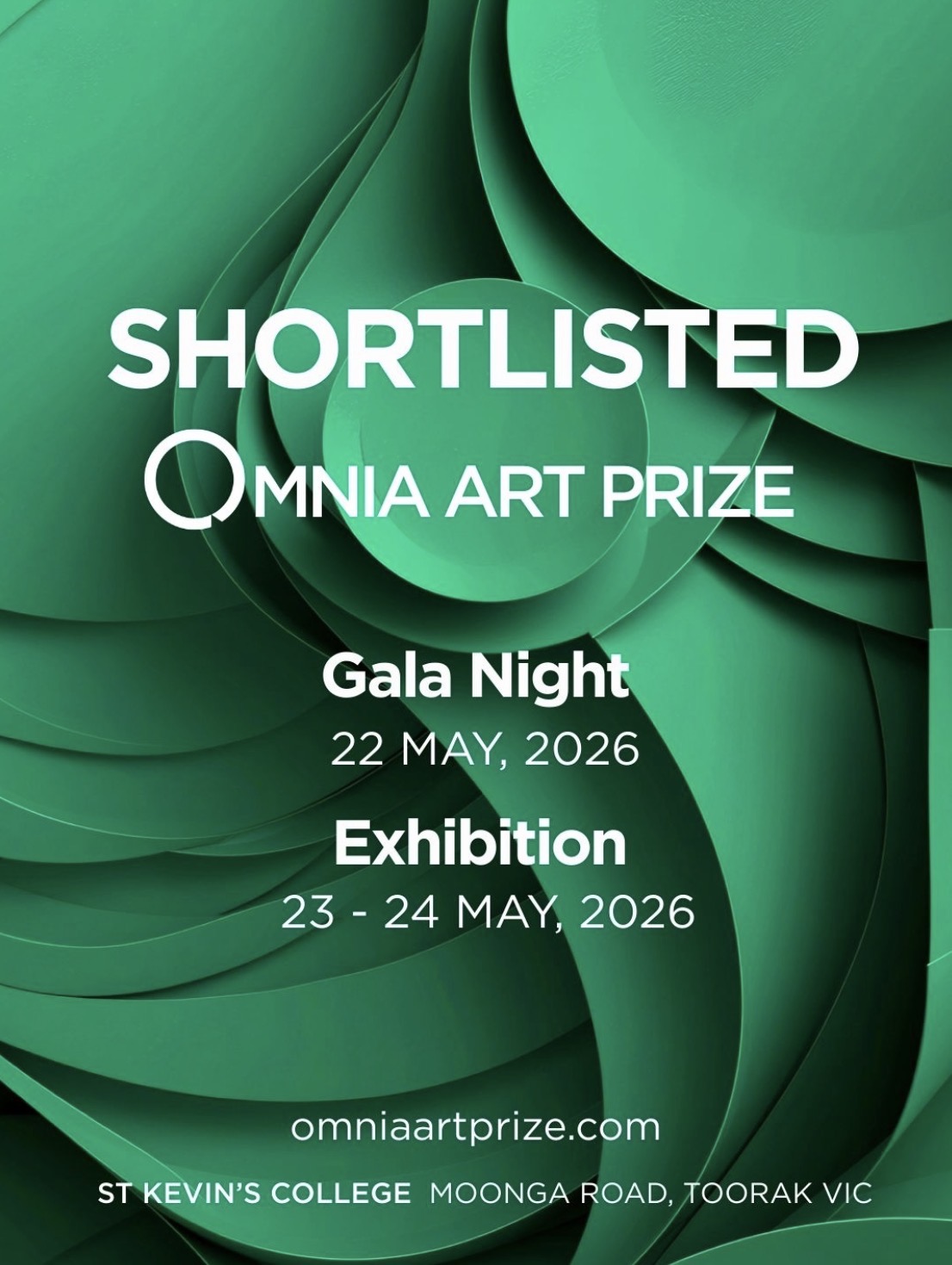 FINALIST - shortlisted for Omnia Art Prize