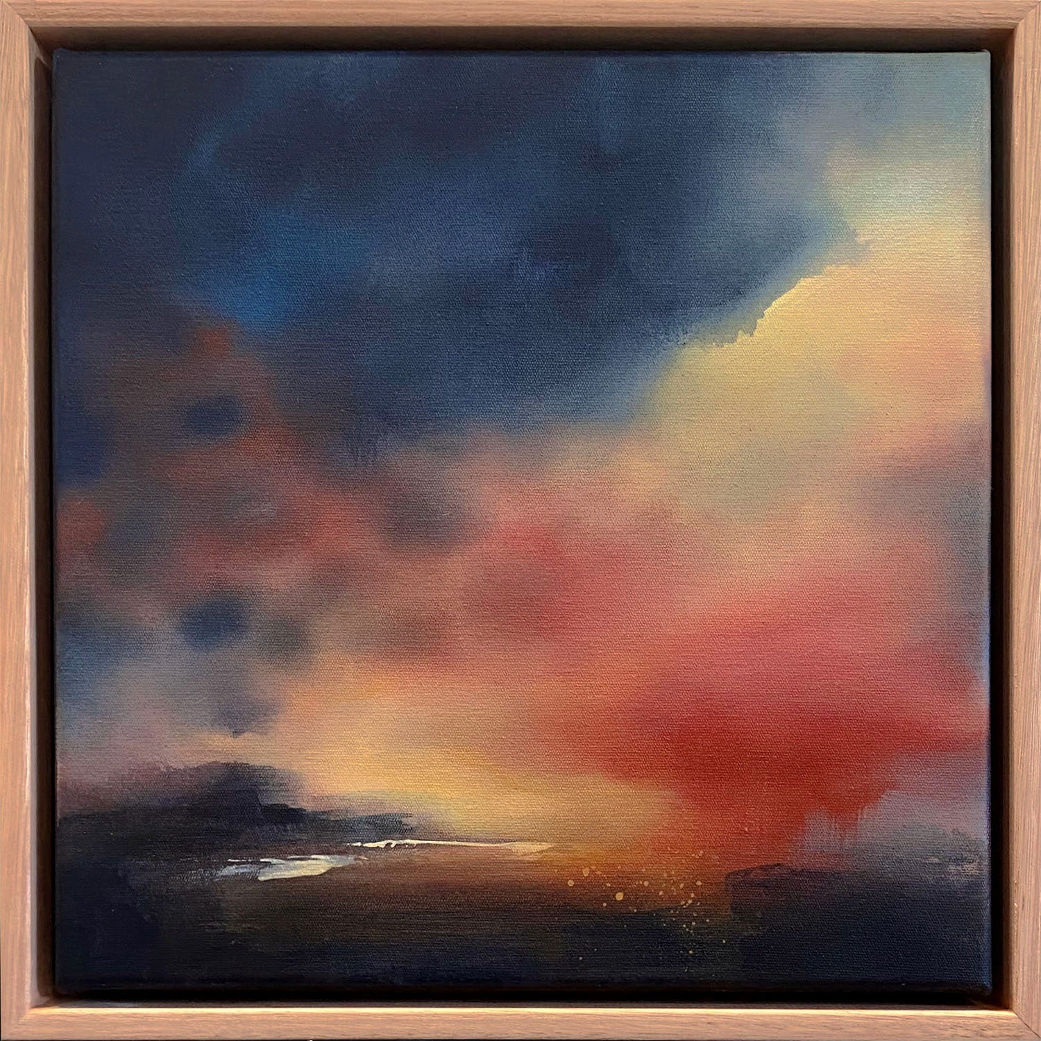 Barefoot In Silk Robes, 30cm x 30cm