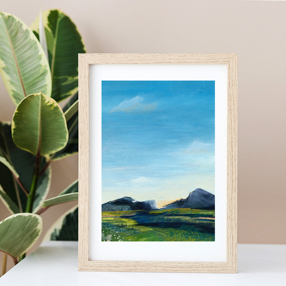 Ready to frame prints - Blue Ranges