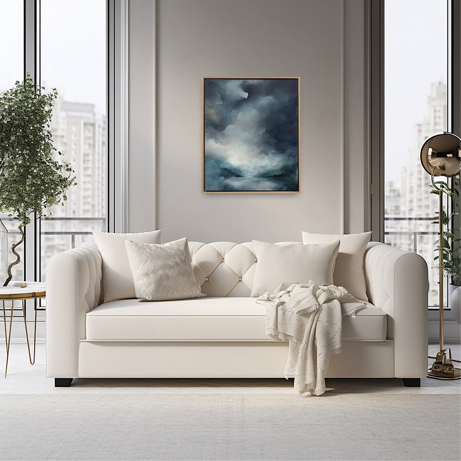 Can You Stay Awhile, 60cm x 50cm
