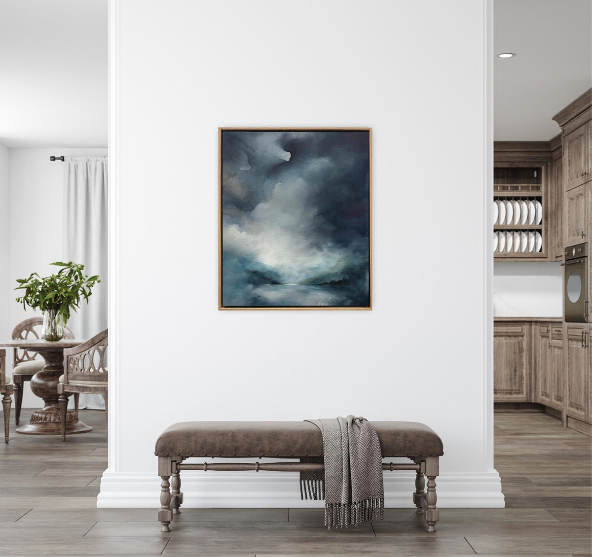 Can You Stay Awhile, 60cm x 50cm