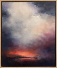 Clouded Heart Thoughts, 60cm x 50cm