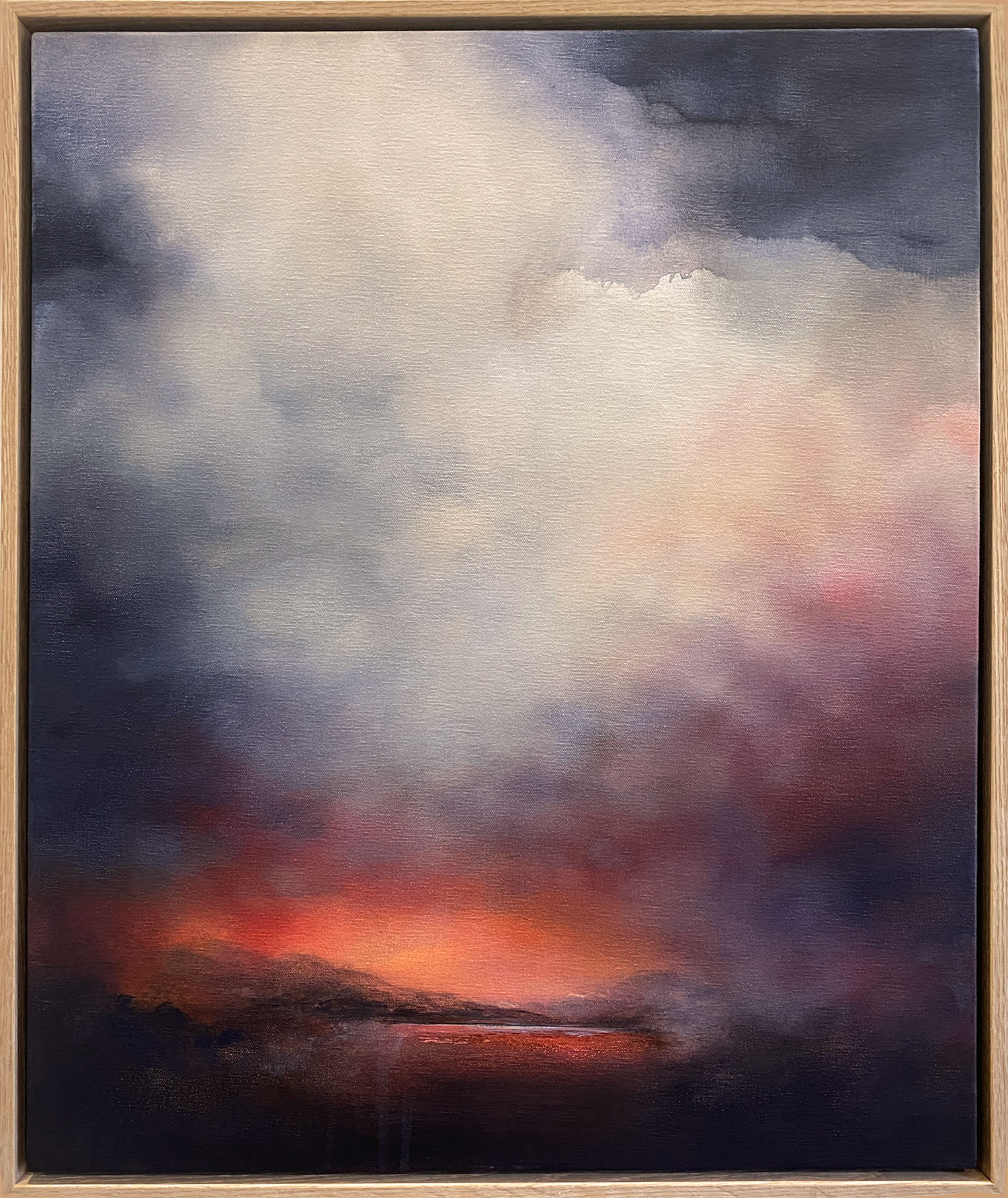Clouded Heart Thoughts, 60cm x 50cm