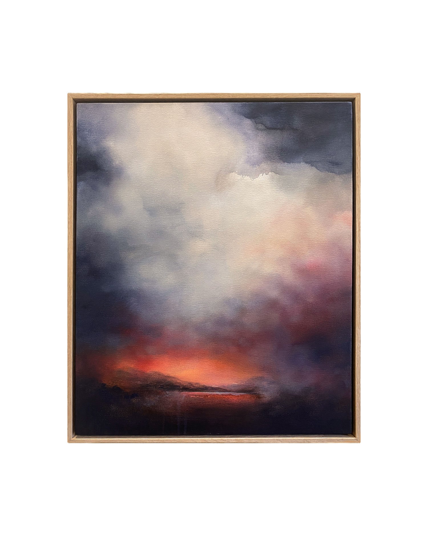 Clouded Heart Thoughts, 60cm x 50cm