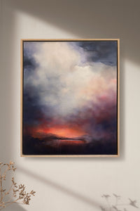 Clouded Heart Thoughts, 60cm x 50cm