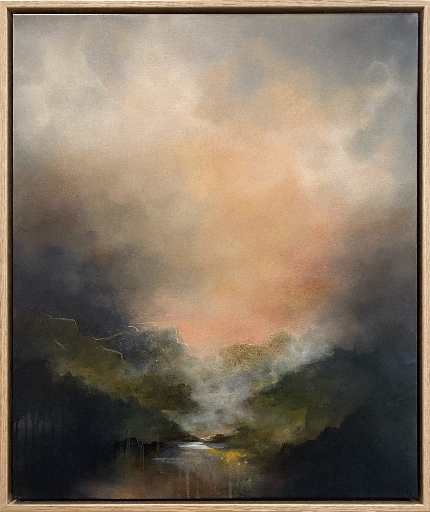 Cradled In The Arms Of Mountains, 60cm x 50cm