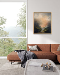 Cradled In The Arms Of Mountains, 60cm x 50cm