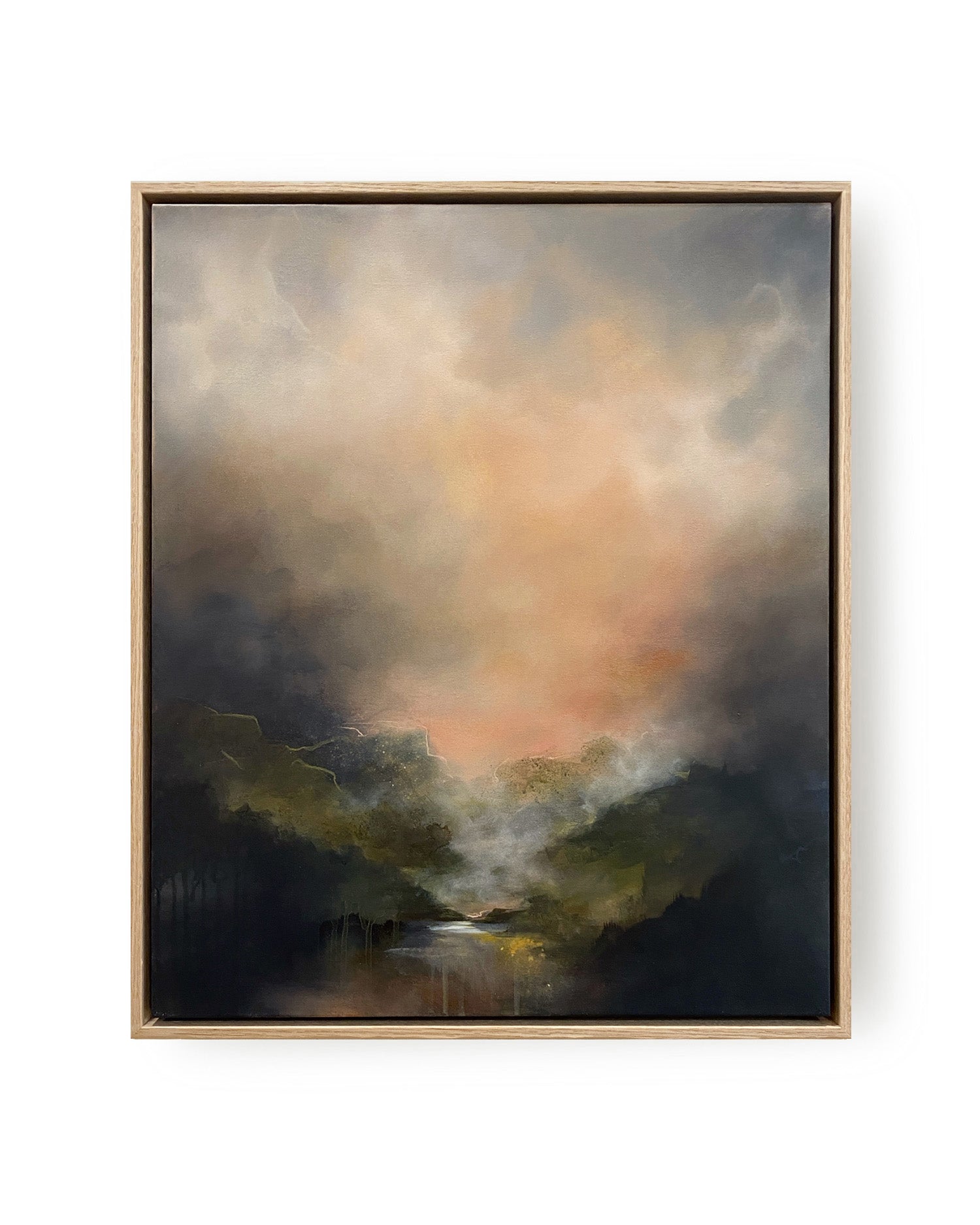 Cradled In The Arms Of Mountains, 60cm x 50cm