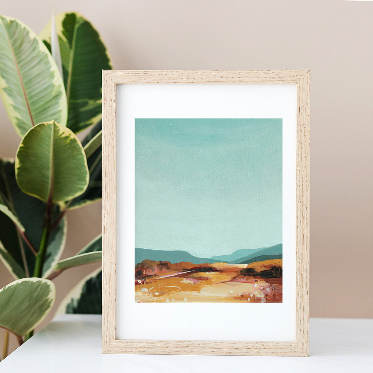 Ready to frame print - Desert Sky