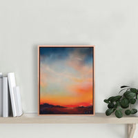 Here In the Afterglow Of Day, 24.5cm x 19cm