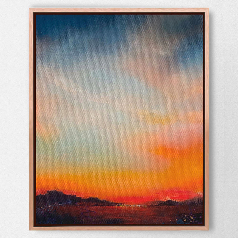 Here In the Afterglow Of Day, 24.5cm x 19cm