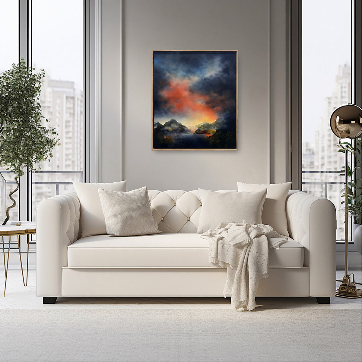 I See The Light You Gave Me, 70cm x 60cm