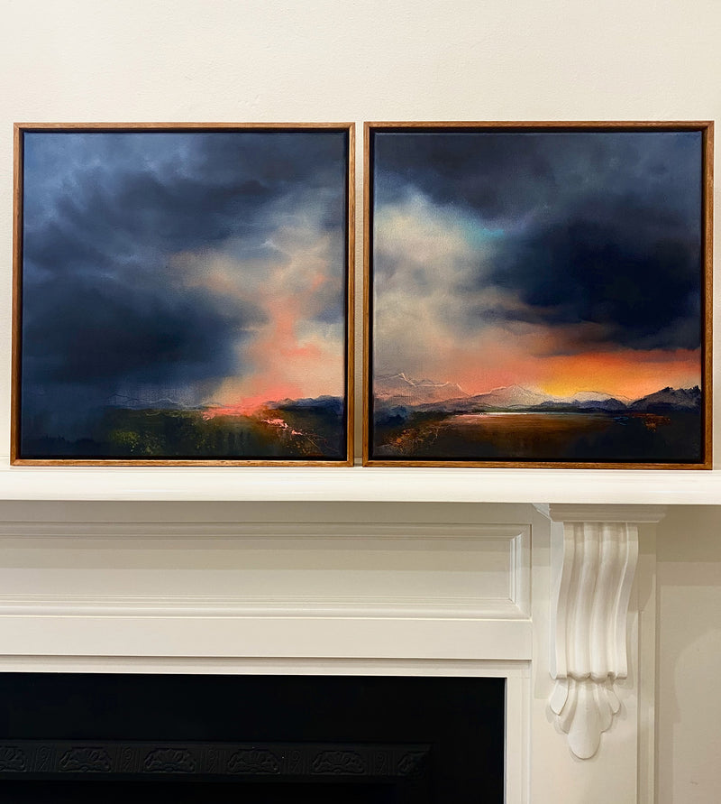 Let Me Tell You About A Storm, 40cm x 40cm