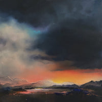 I Followed The Glow From The Beginning To The End, 40cm x 40cm