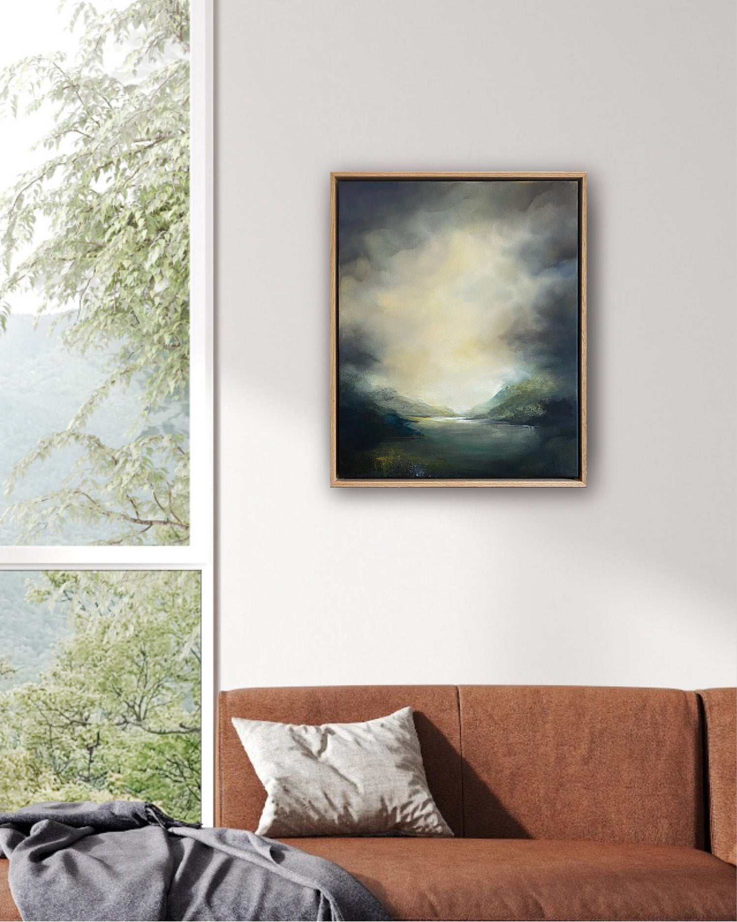 In The Arms Of Evergreen, 50cm x 40cm ✨BUY NOW AT BRUNSWICK STREET GALLERY✨