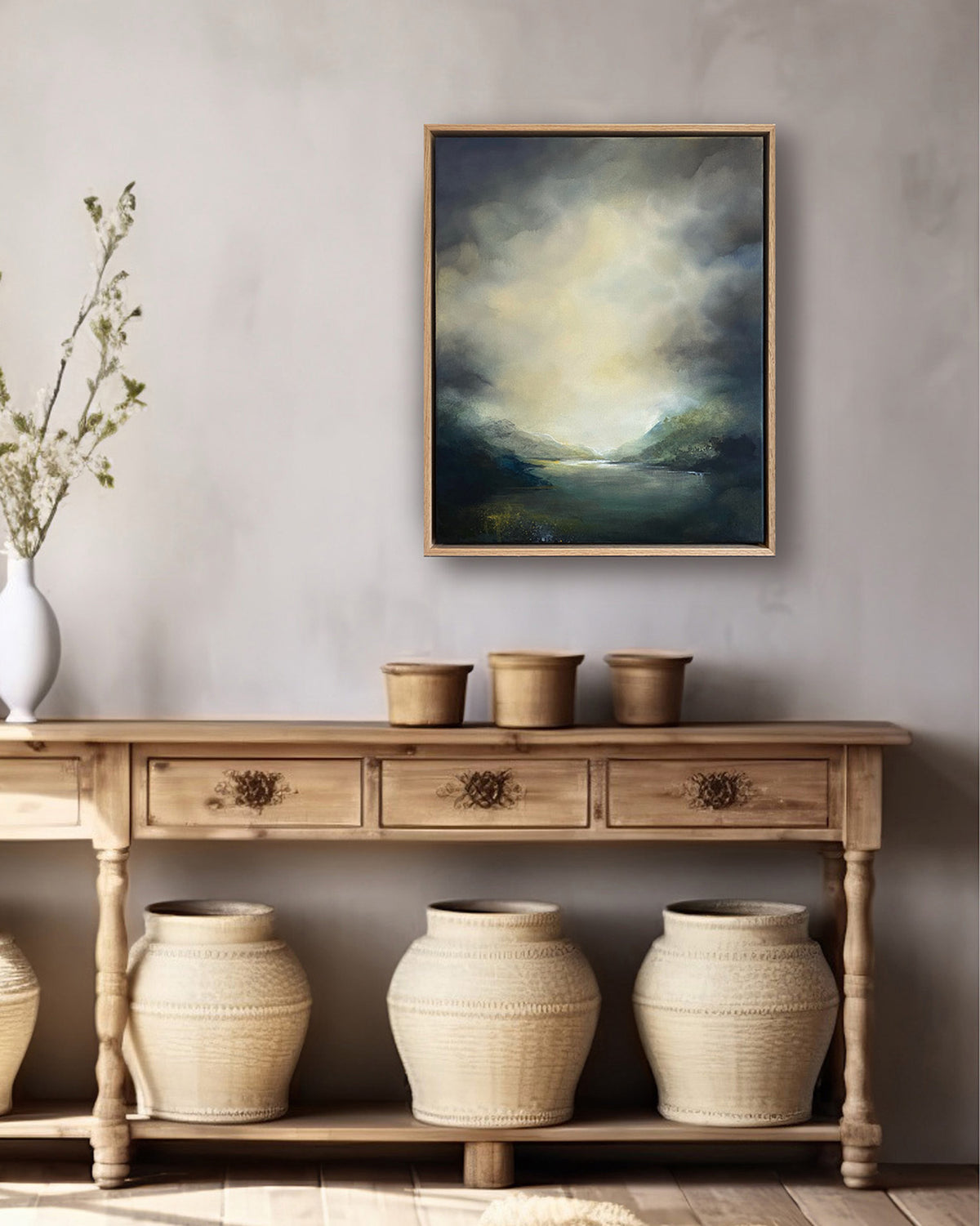 In The Arms Of Evergreen, 50cm x 40cm ✨BUY NOW AT BRUNSWICK STREET GALLERY✨