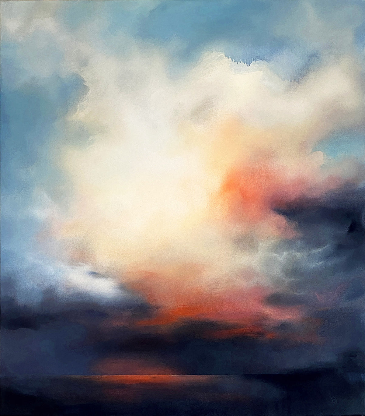 It Floated Away From Her Like Smoke, 66cm x 58cm