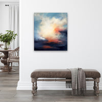 It Floated Away From Her Like Smoke, 66cm x 58cm