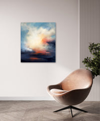 It Floated Away From Her Like Smoke, 66cm x 58cm