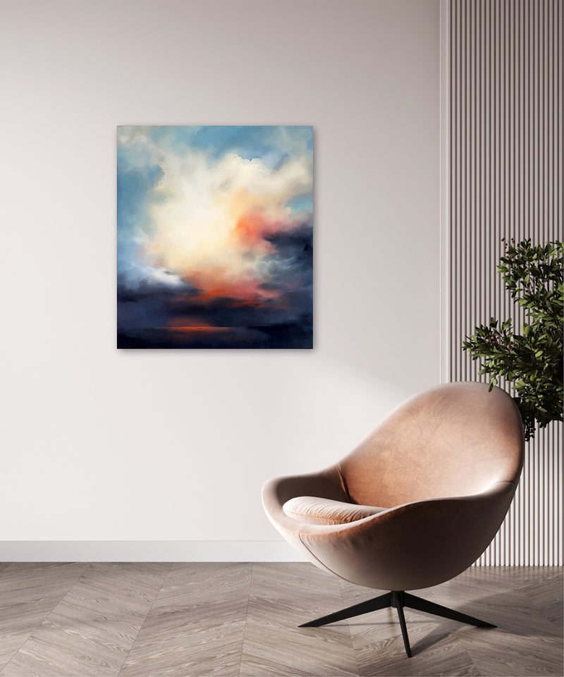 It Floated Away From Her Like Smoke, 66cm x 58cm