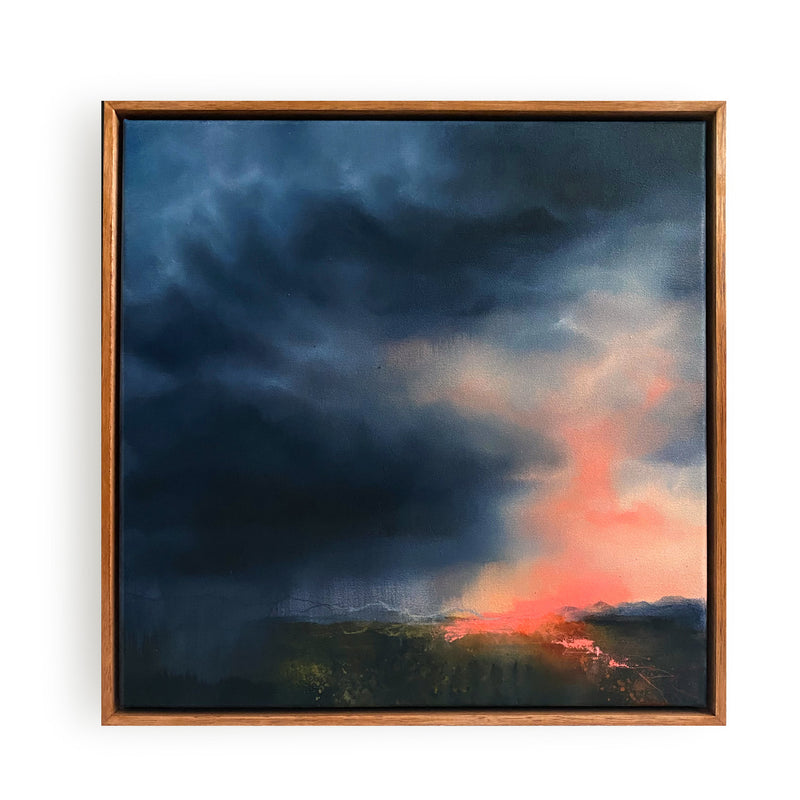 Let Me Tell You About A Storm, 40cm x 40cm