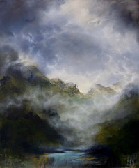 Mountain Began To Sing His Ancient Song, 51cm x 61cm