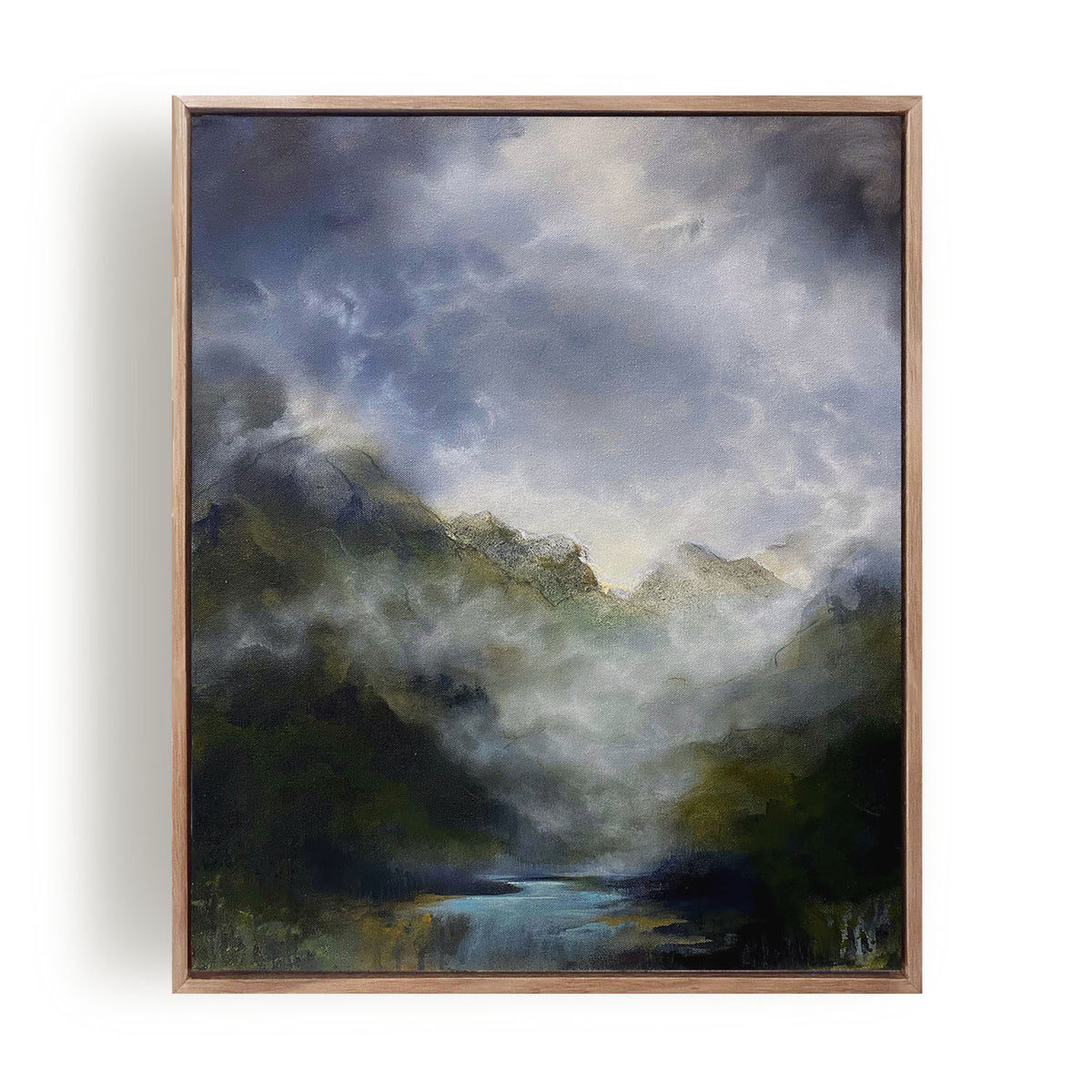 Mountain Began To Sing His Ancient Song, 61cm x 51cm