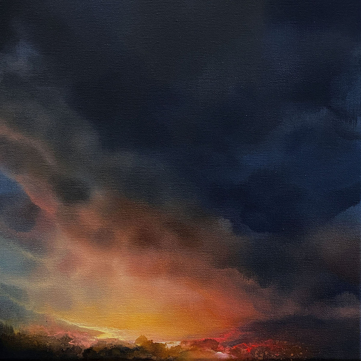 Nightfall, 30cm x 30cm ✨AVAIL THROUGH BRUNSWICK STREET GALLERY✨