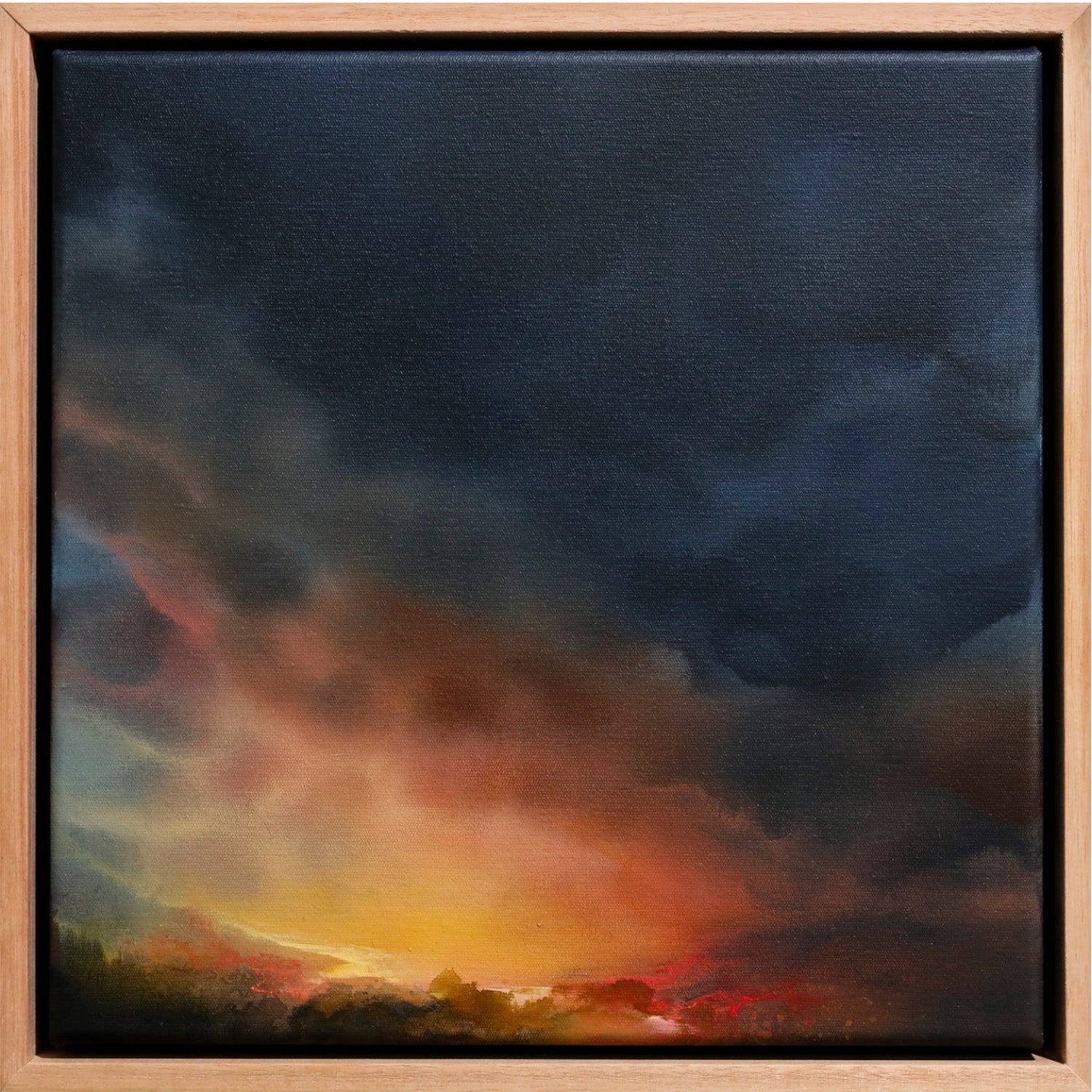 Nightfall, 30cm x 30cm ✨BUY NOW AT BRUNSWICK STREET GALLERY✨