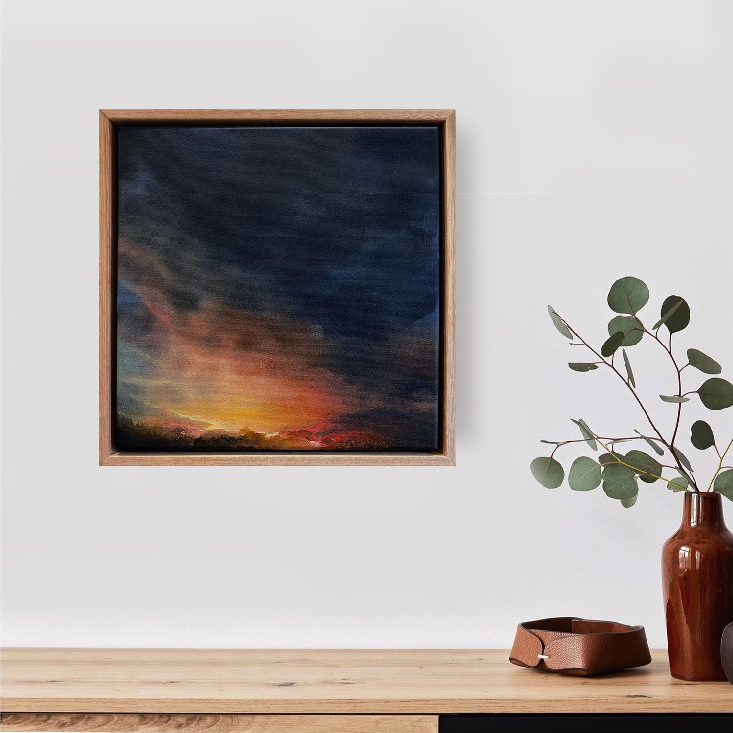 Nightfall, 30cm x 30cm ✨AVAIL THROUGH BRUNSWICK STREET GALLERY✨