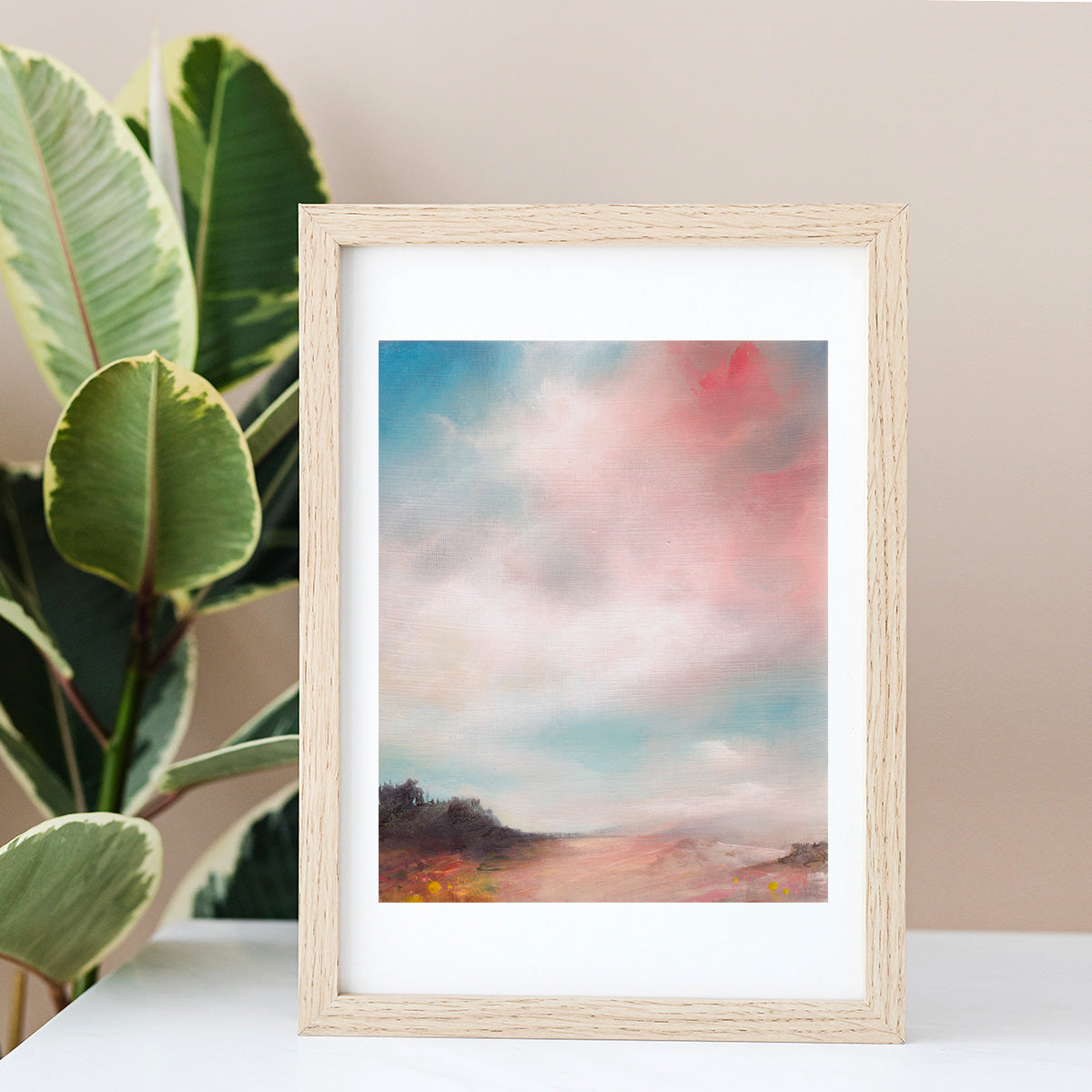 Over The Dunes Print