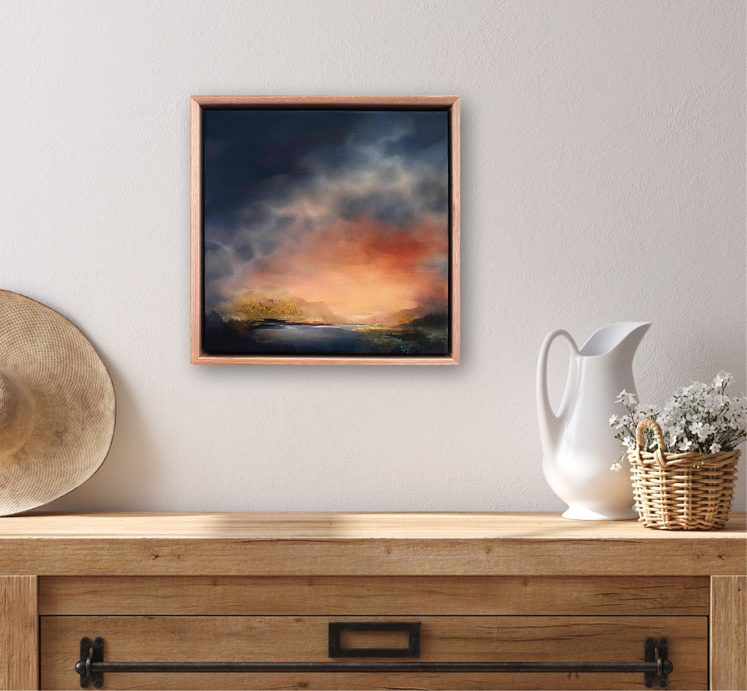 Pull Back The Veil, 30cm x 30cm ✨AVAIL THROUGH BRUNSWICK STREET GALLERY✨