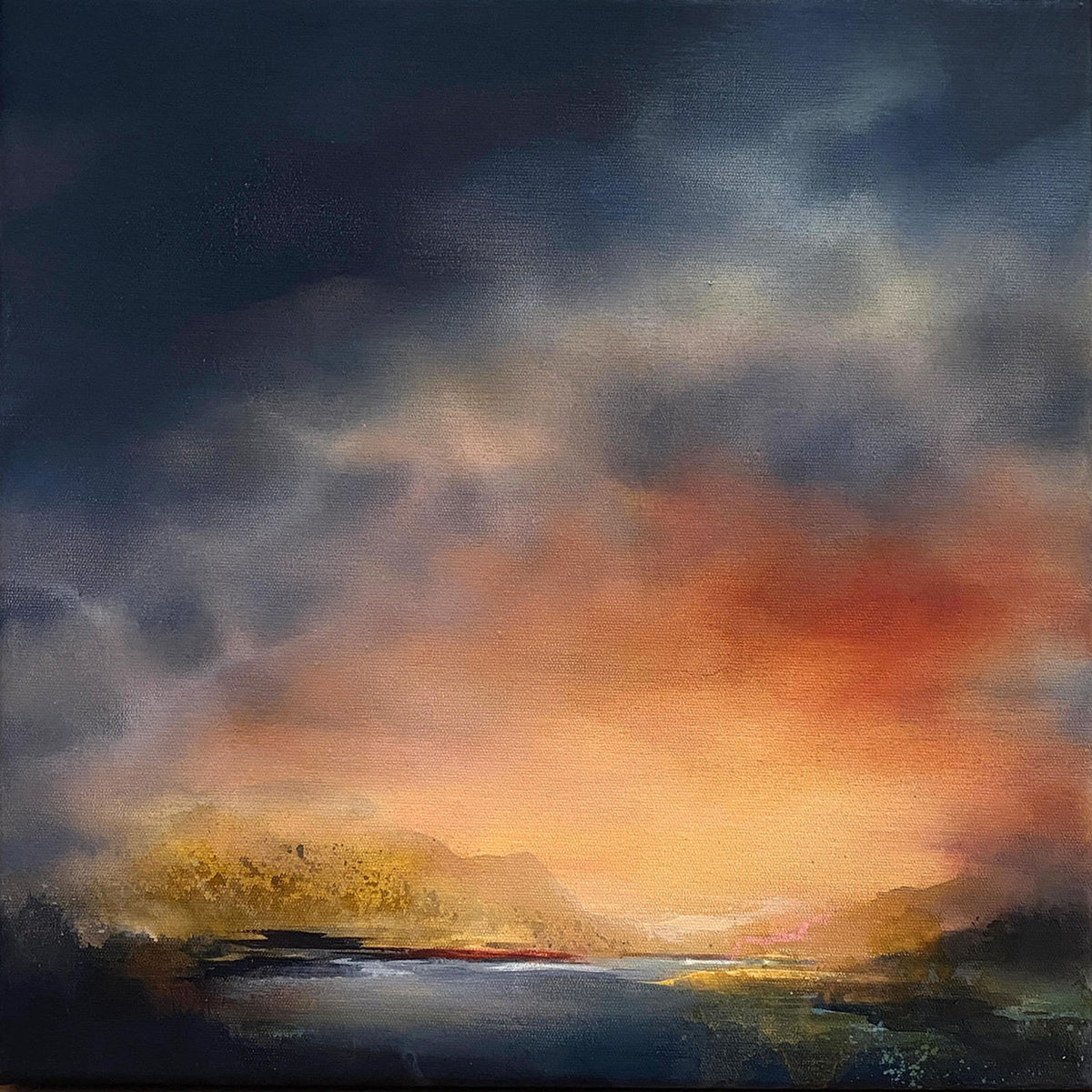 Pull Back The Veil, 30cm x 30cm ✨AVAIL THROUGH BRUNSWICK STREET GALLERY✨