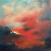 Original painting - Red Velvet Sky