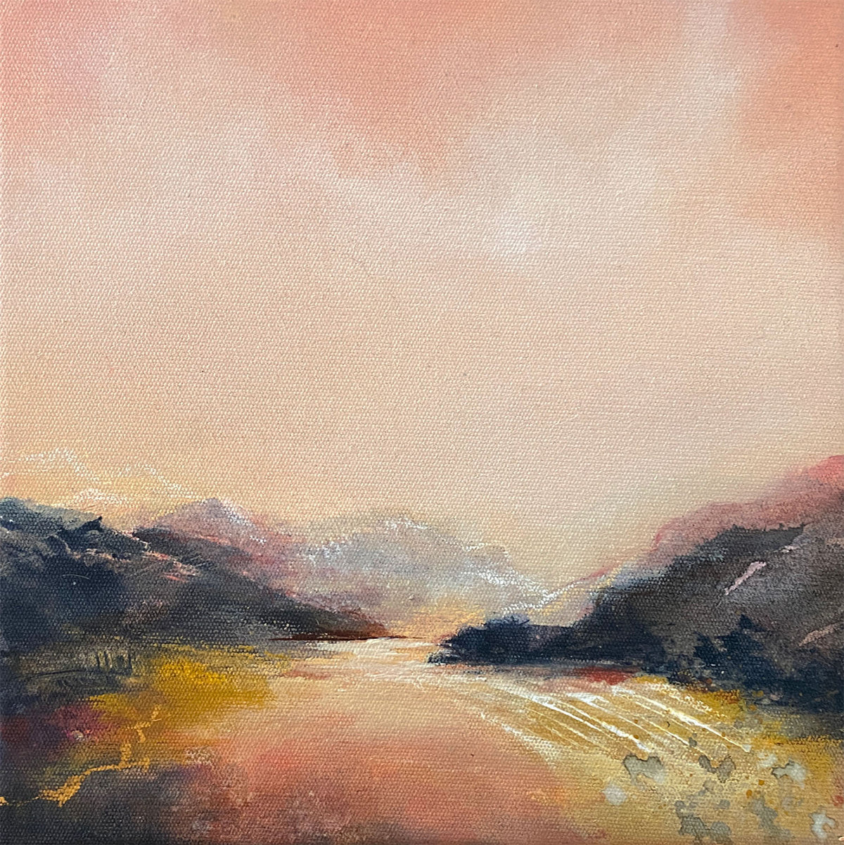 Released From Winter, 20cm x 20cm