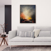 Spinning Light Into Silk, 70cm x 60cm
