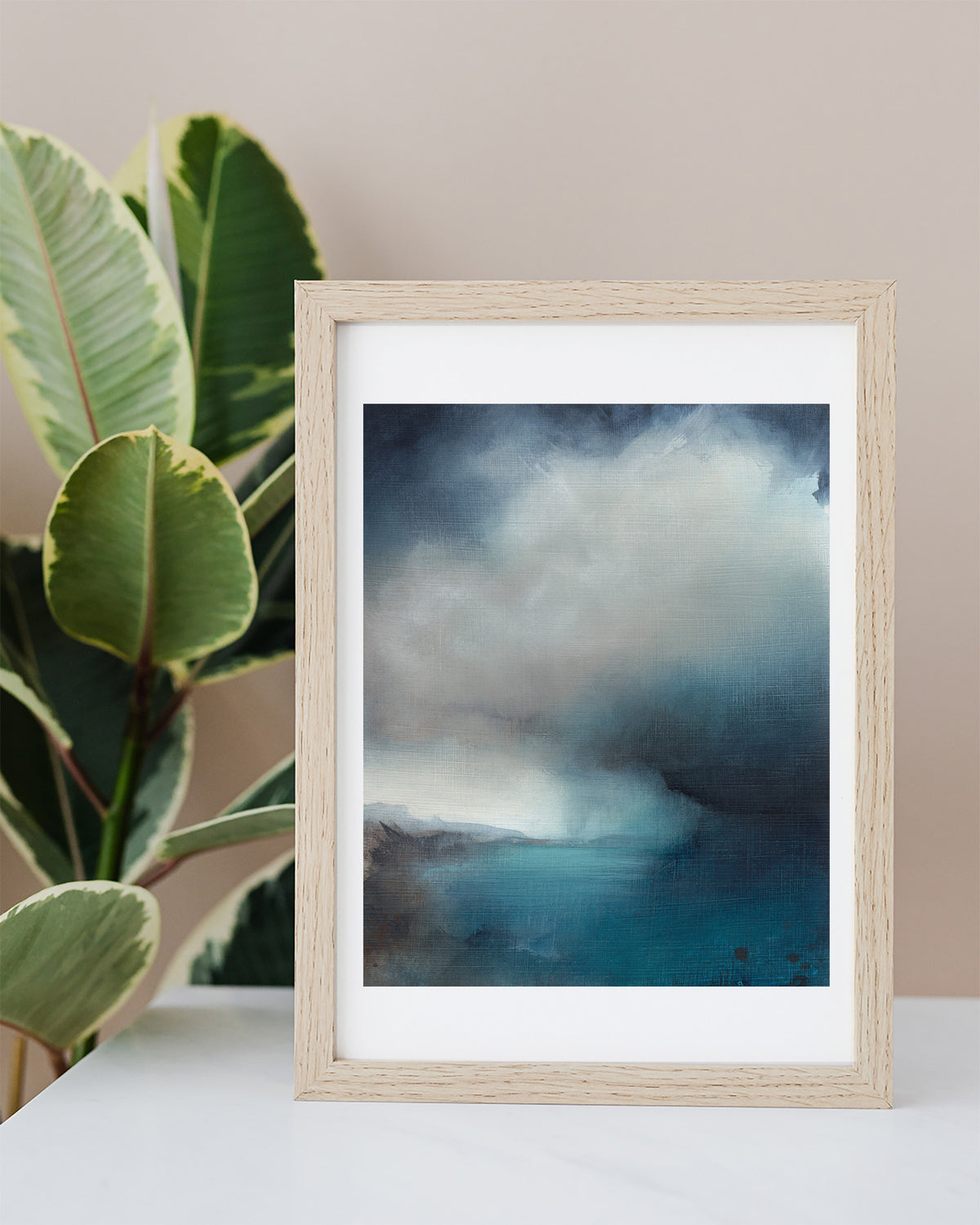 Storm At Sea Print