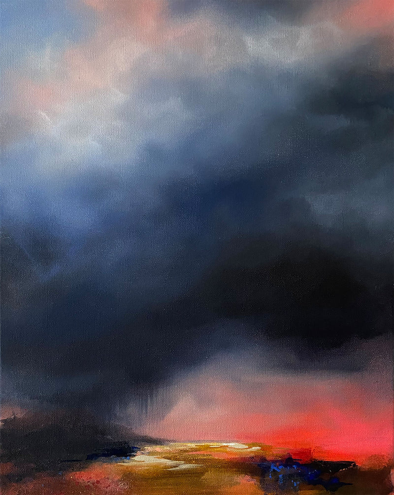Summer Glow After The Storm, 46cm x 35.5cm