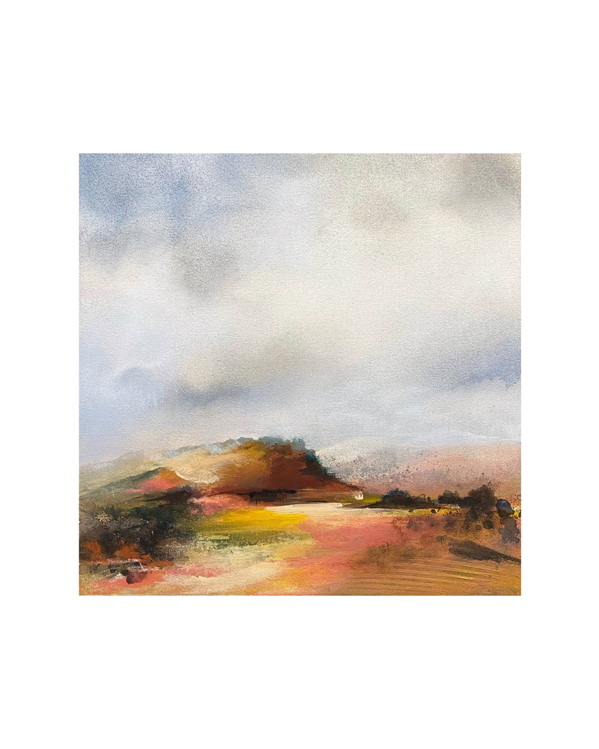Summer In The Slopes Print