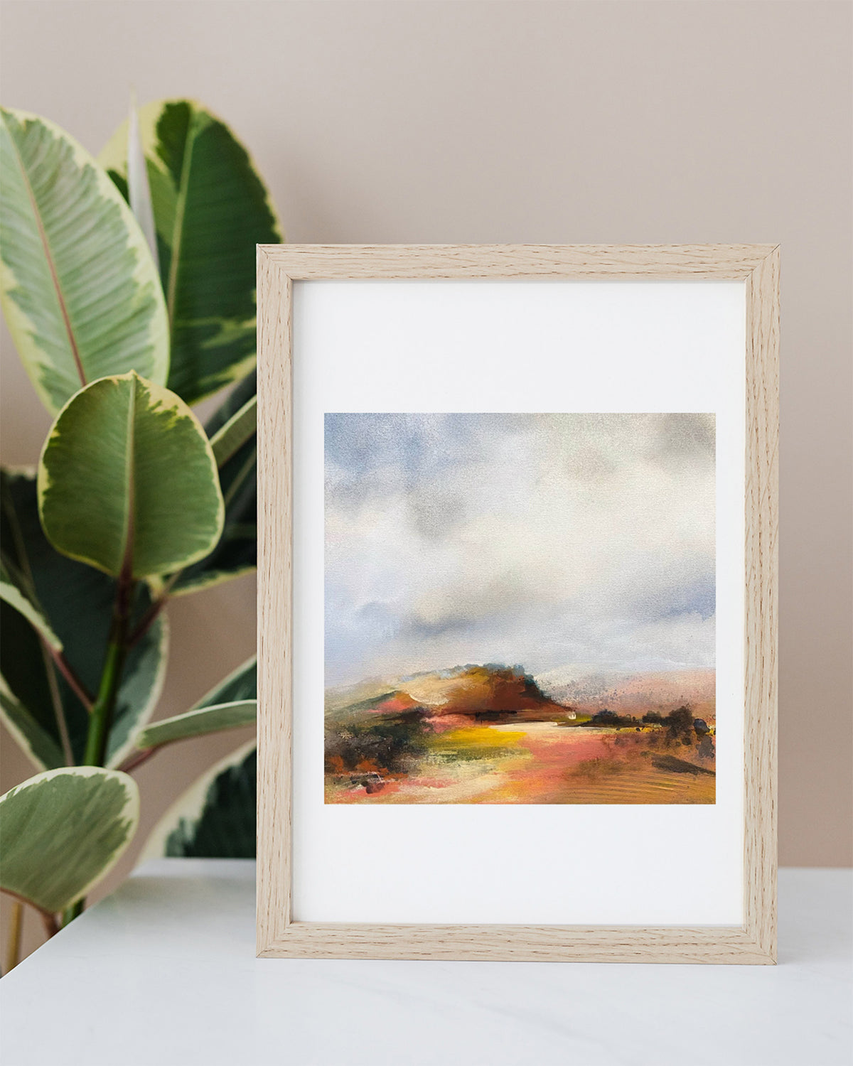 Summer In The Slopes Print