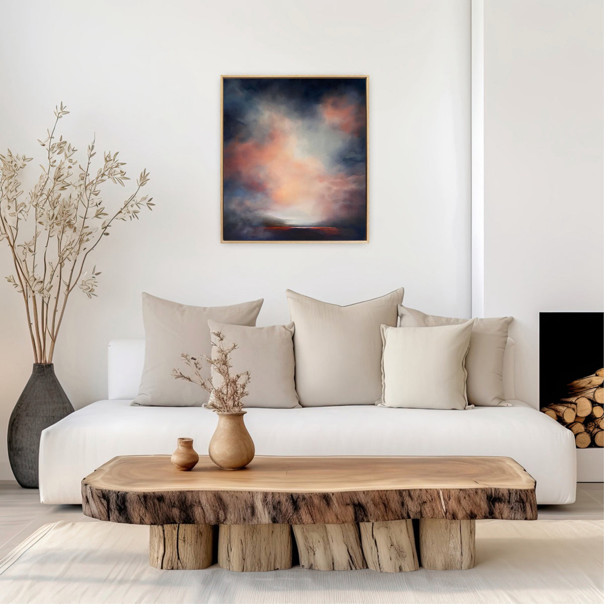 Take To The Sky Like A Bird In Flight, 66cm x 58cm
