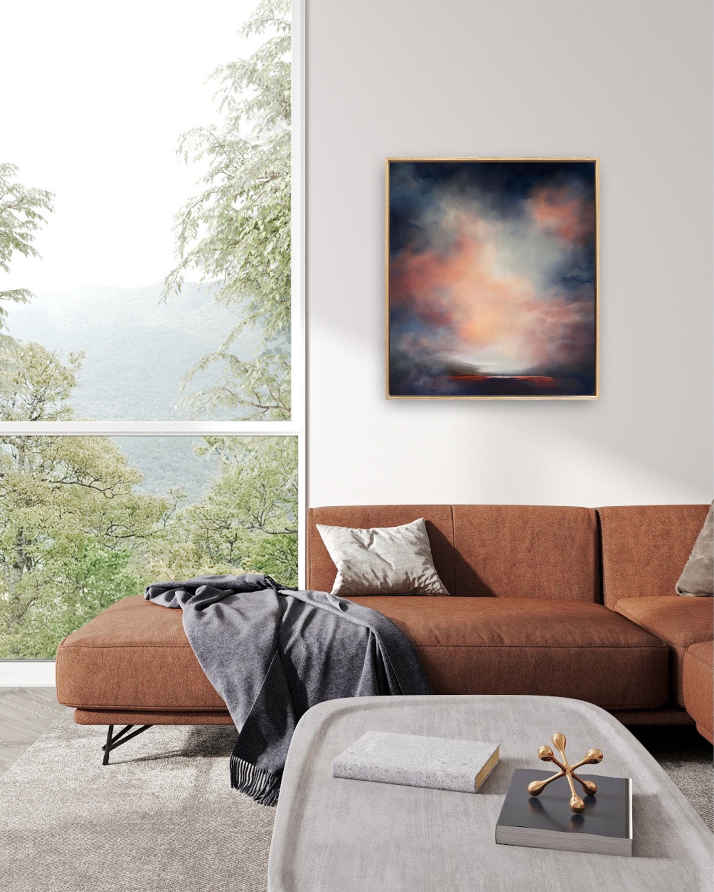 Take To The Sky Like A Bird In Flight, 66cm x 58cm