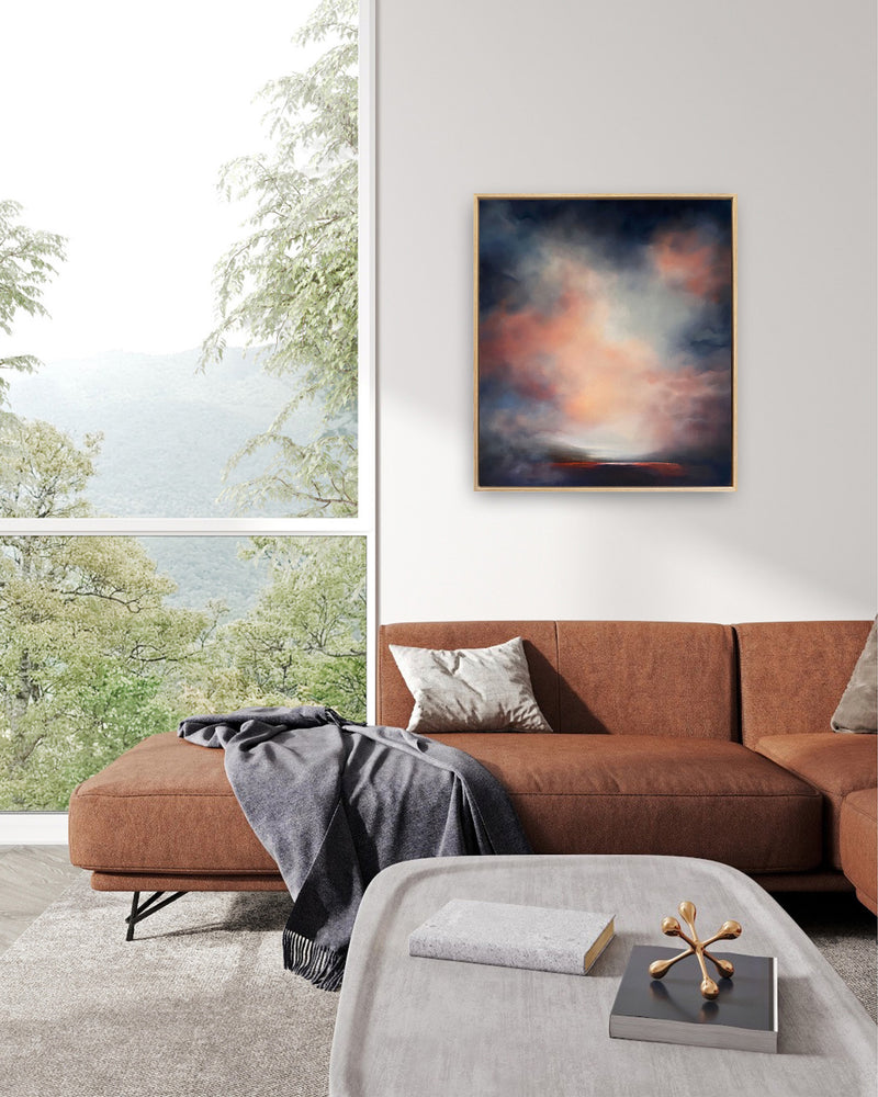 Take To The Sky Like A Bird In Flight, 66cm x 58cm